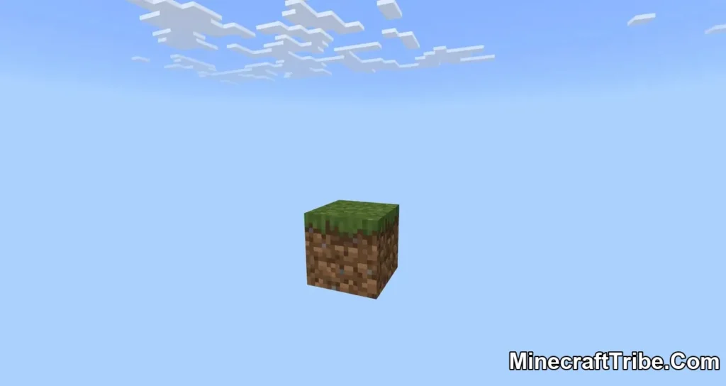 1 Mcpe Ml One Block Map Mcpe