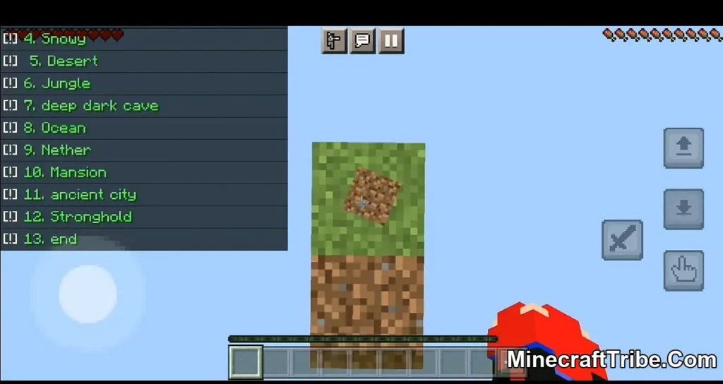 1 One Block Map Mcpe