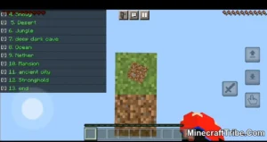 1 One Block Map Mcpe