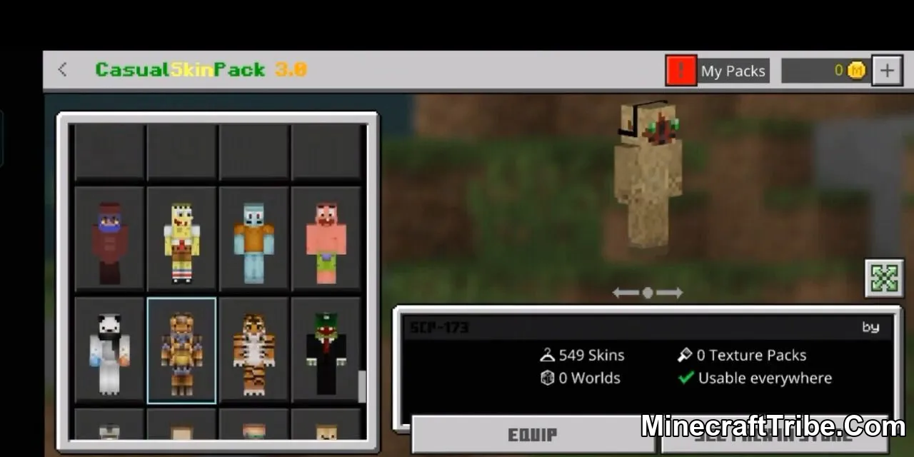 12 Casual Skin Pack