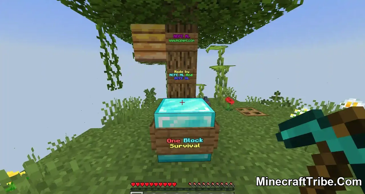 2 One Block Survival Map Mcpe