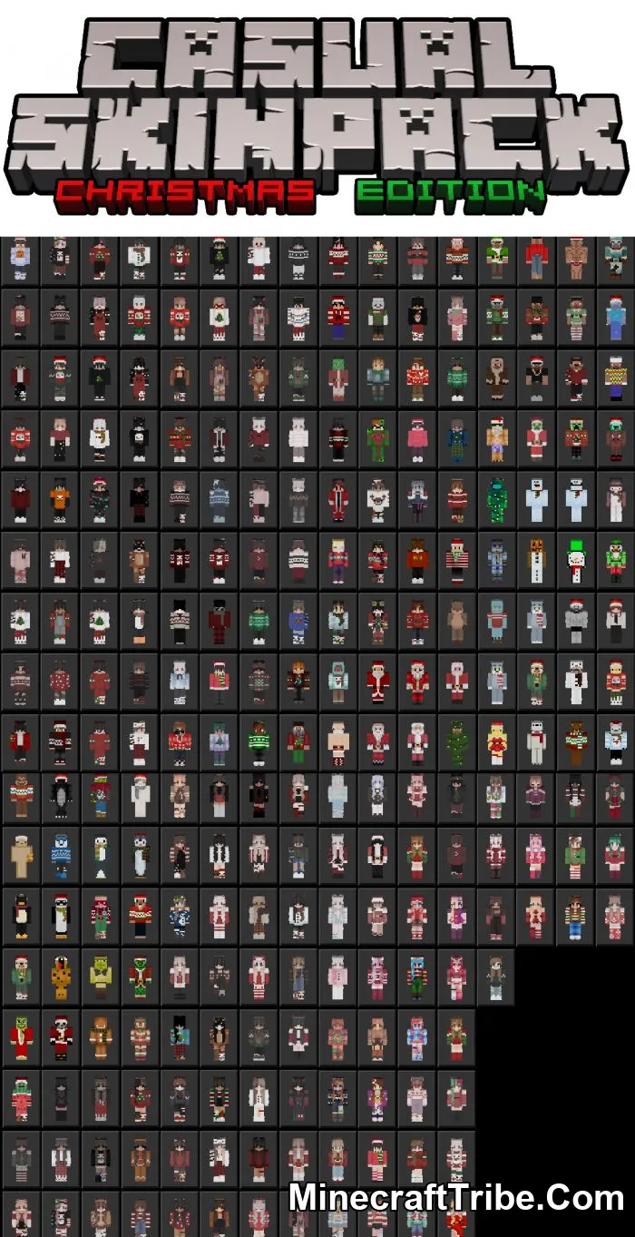 4 Casual Skin Pack