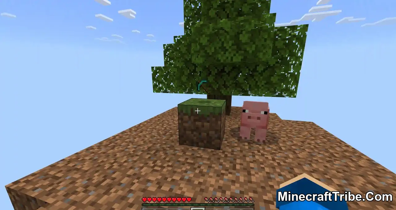 4 Mcpe Ml One Block Map Mcpe