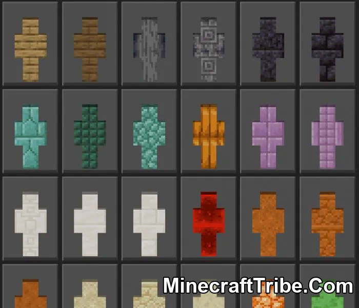 6 Camouflage Skin Pack Mcpe