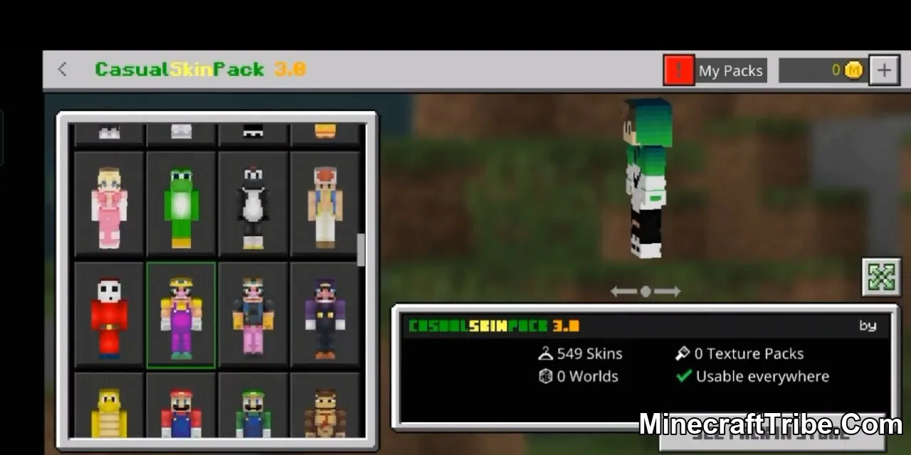 7 Casual Skin Pack