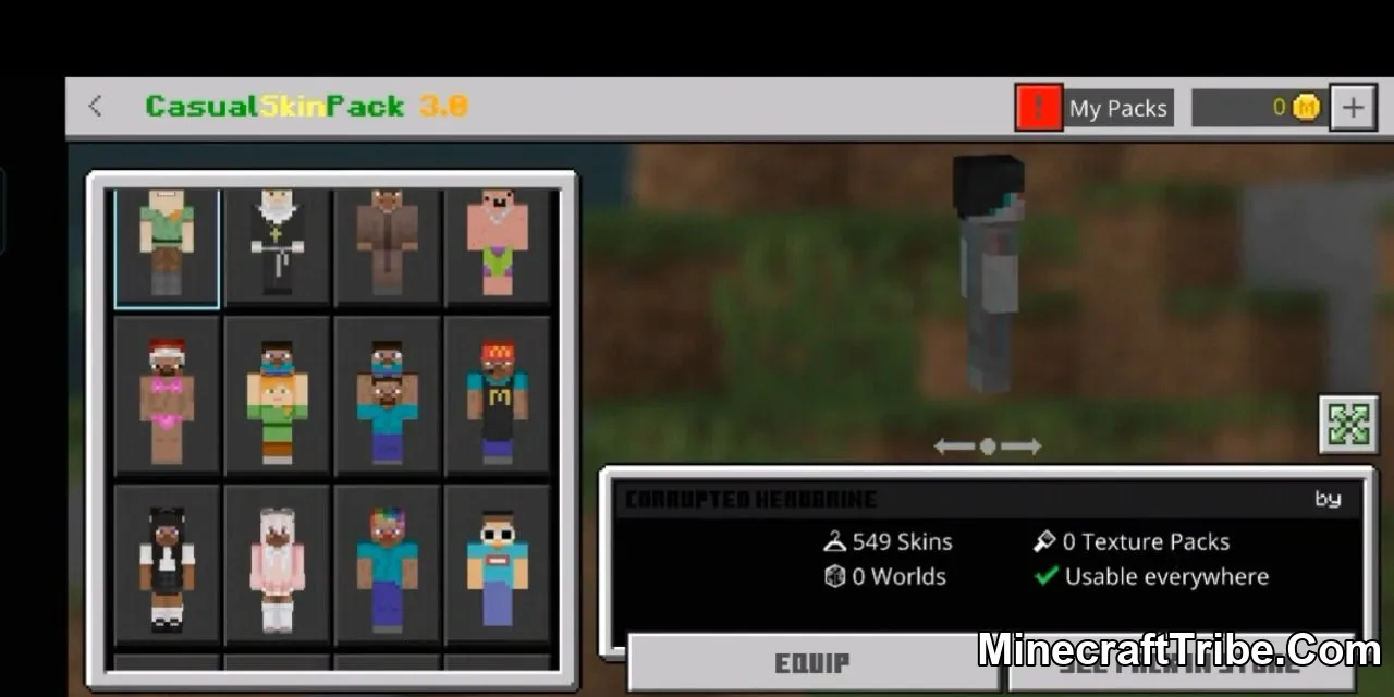 9 Casual Skin Pack