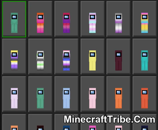 Among Us Sus Skin Pack Mcpe 11