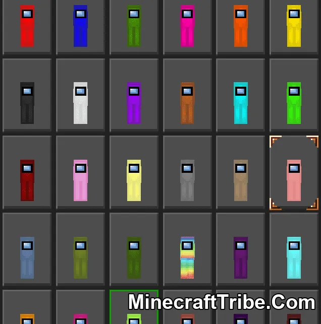 Among Us Sus Skin Pack Mcpe 20
