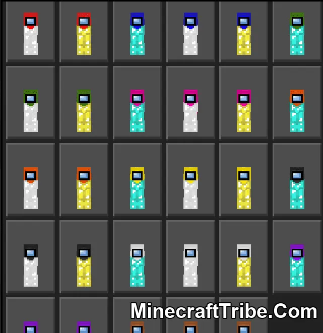 Among Us Sus Skin Pack Mcpe 6