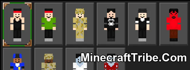 Boxhead Skin Pack Mcpe 7