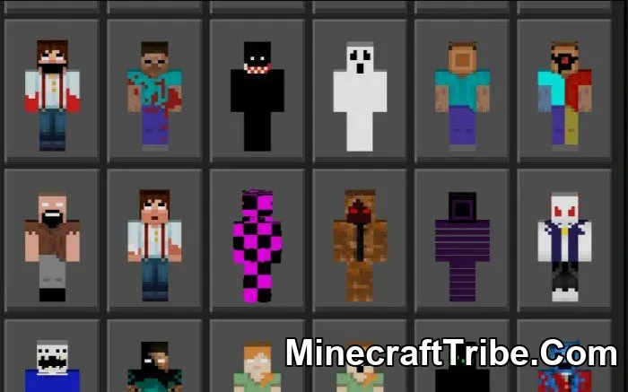 Creepypastas Skin Pack Mcpe 6