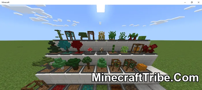 Easy Bonsai Addon Mcpe 1