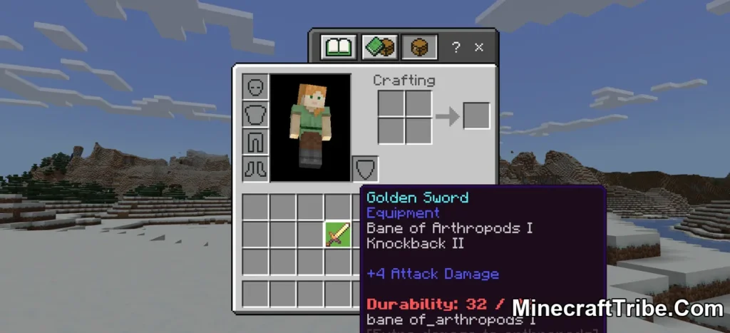 Enchantment Descriptions Addon Mcpe 4
