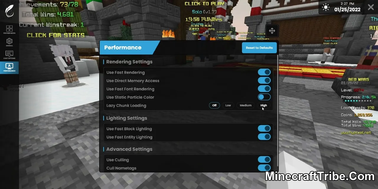 Feather Client Launcher Screenshots 15