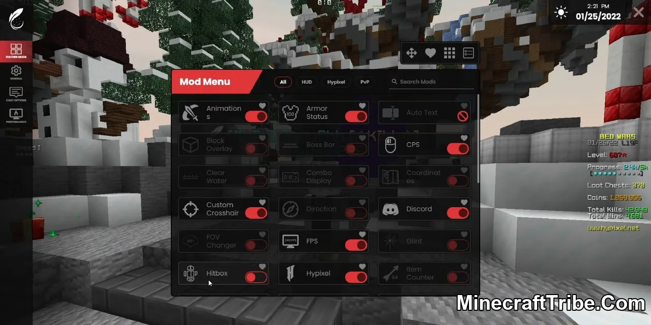 Feather Client Launcher Screenshots 6