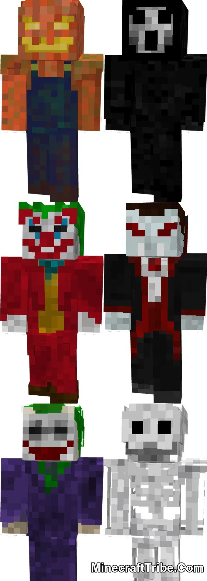 Ghost Hunter Halloween Skin Pack Mcpe 1