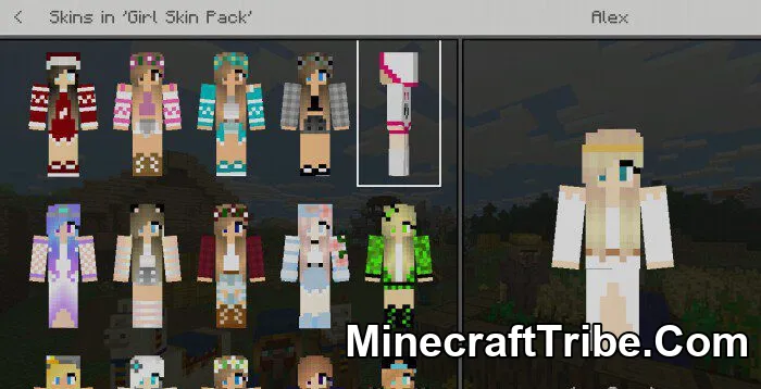 Girl Skin Pack Mcpe 5