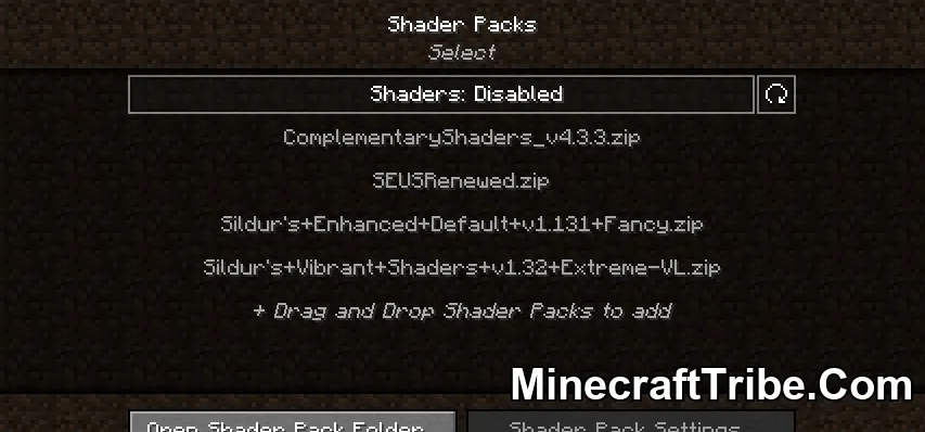 Iris Shaders Mod How To Use 2 1