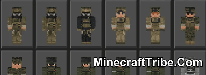 Military Skin Pack Mcpe 1
