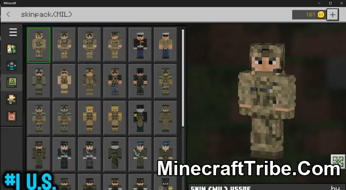 Military Skin Pack Mcpe 3