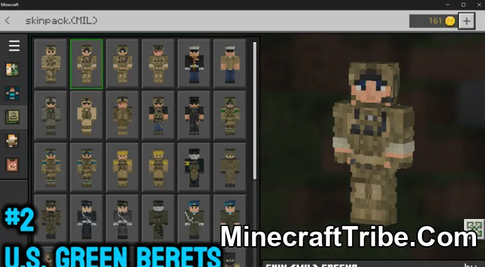 Military Skin Pack Mcpe 4