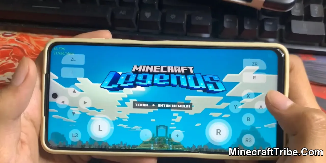 Minecraft Legends Apk Screenshots 2