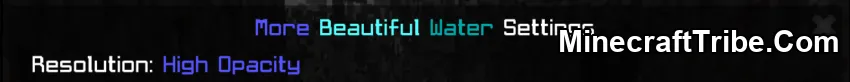 More Beautiful Water Pack Mcpe 6