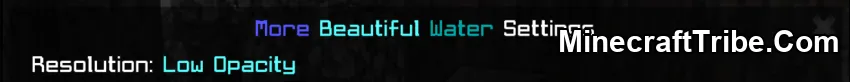 More Beautiful Water Pack Mcpe 8