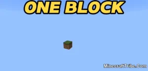 Oneblock Map Survival Mcpe 1