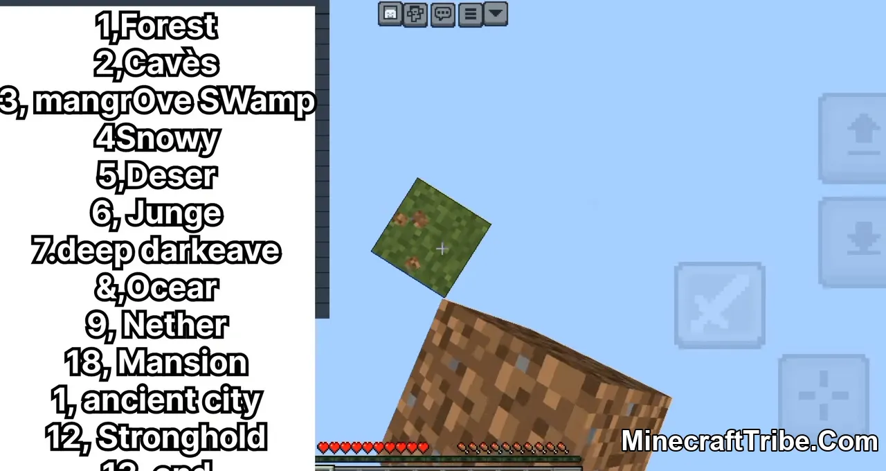 Oneblock Map Survival Mcpe 4