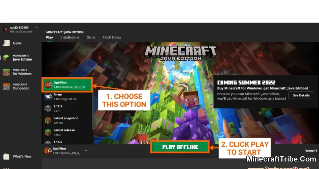 Optifine Instructions 6