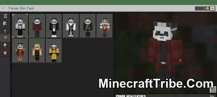 Panda Skin Pack Mcpe 2