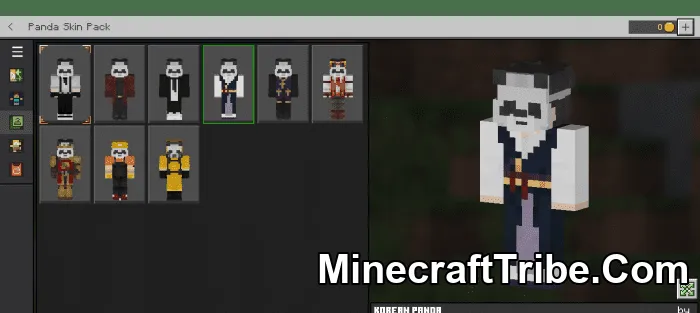 Panda Skin Pack Mcpe 4