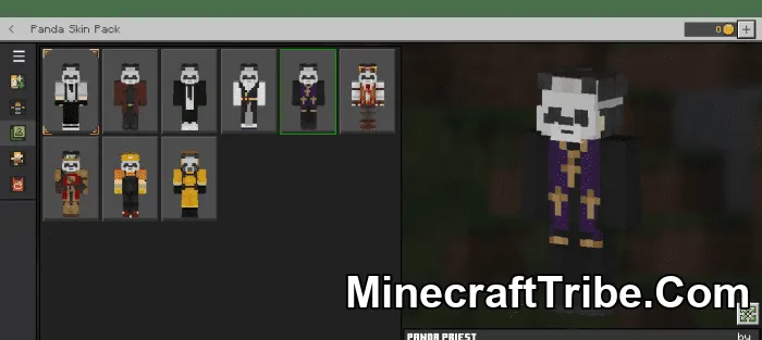 Panda Skin Pack Mcpe 5