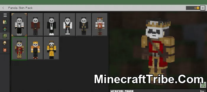Panda Skin Pack Mcpe 7