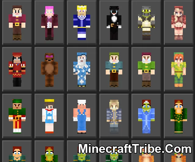 Shrek Skin Pack Mcpe 7