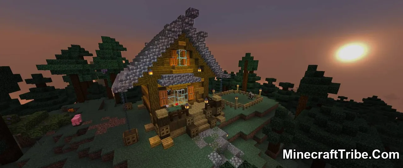 Simple House Map Mcpe 3