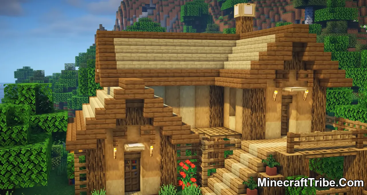 Simple House Map Mcpe 4