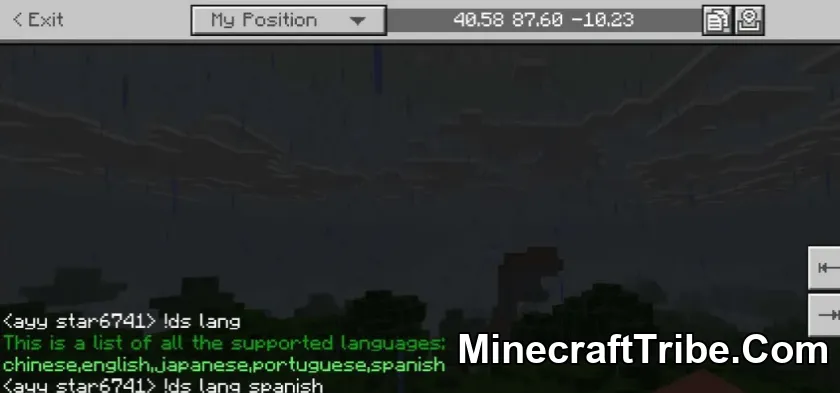 Stars Debug Screen Addon Mcpe 22