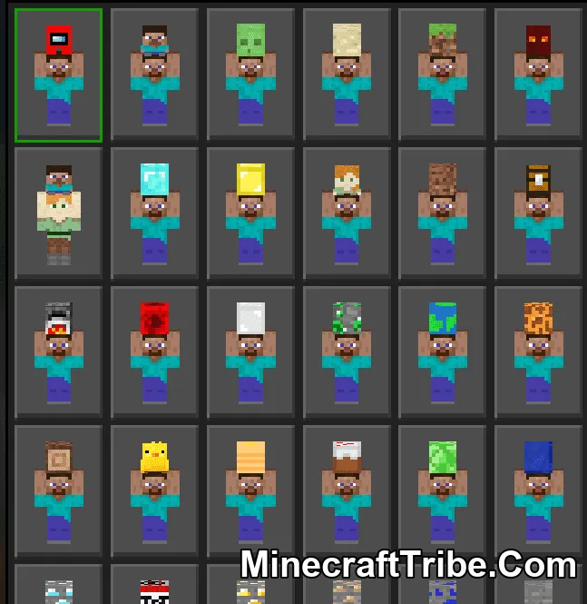 Steve Alex Holding Skin Pack Mcpe 10