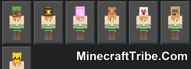 Steve Alex Holding Skin Pack Mcpe 4