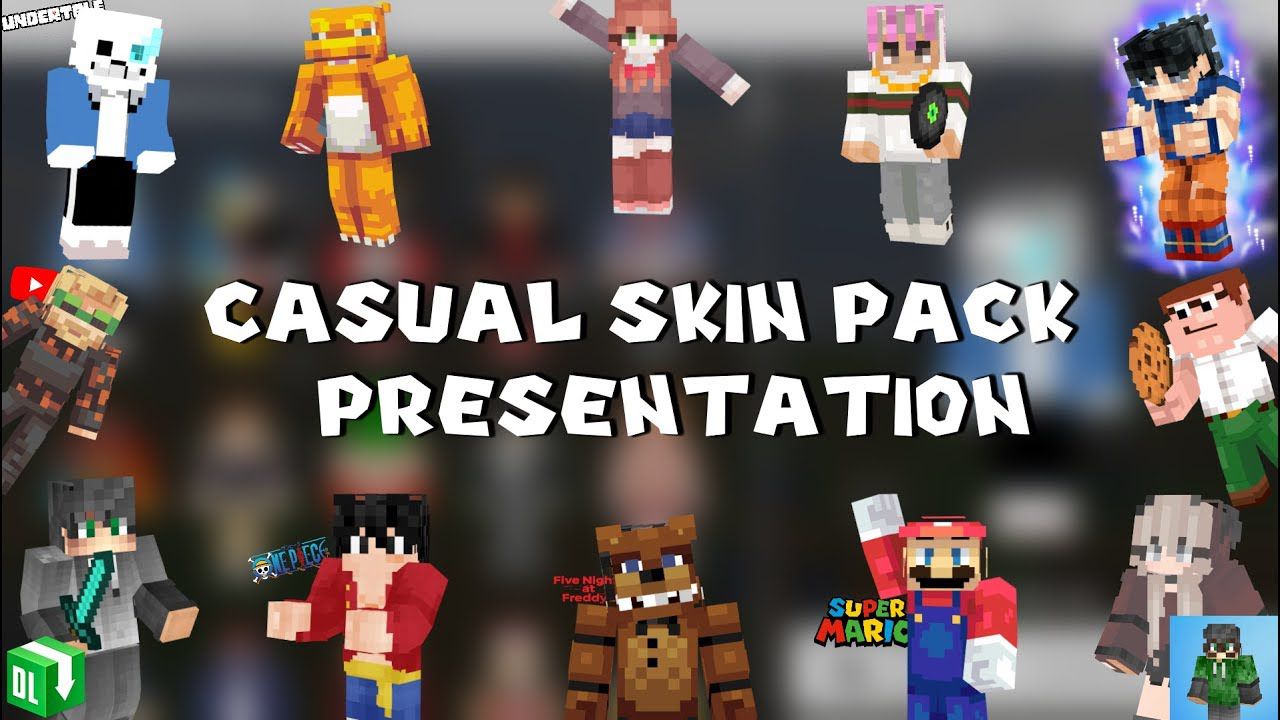 Casual Skin Pack