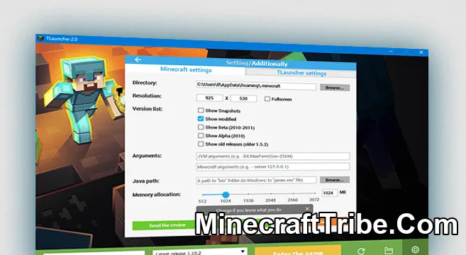 Tlauncher Tool Screenshots 1