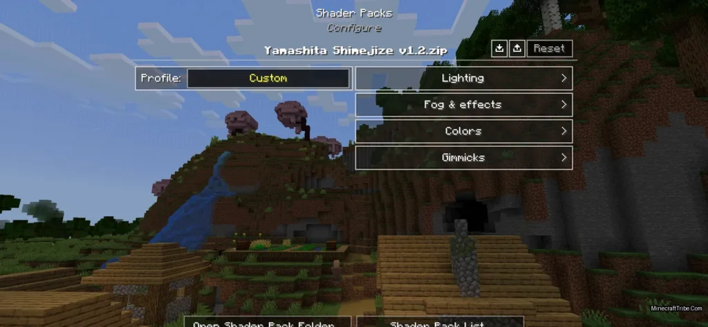 Yamashita Shimejize Shaders Screenshots 1