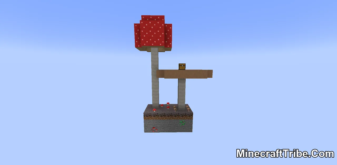 Noxgame Lucky Skyblock Map Mcpe 7
