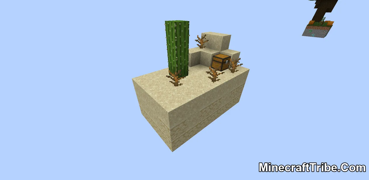 Noxgame Lucky Skyblock Map Mcpe 9