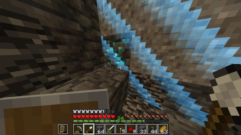 Diamond Behind the World Border
