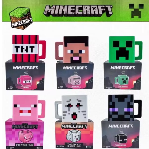 Minecraft Bandai 230ML Water Cup – Cute Kids Sports Mug & Gift - Image 10