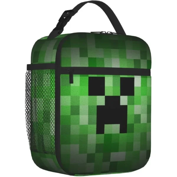Pixel Game Insulated Lunch Bag – High‑Capacity, Reusable, Portable - Image 3